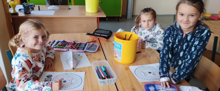 Družina plná ježečků